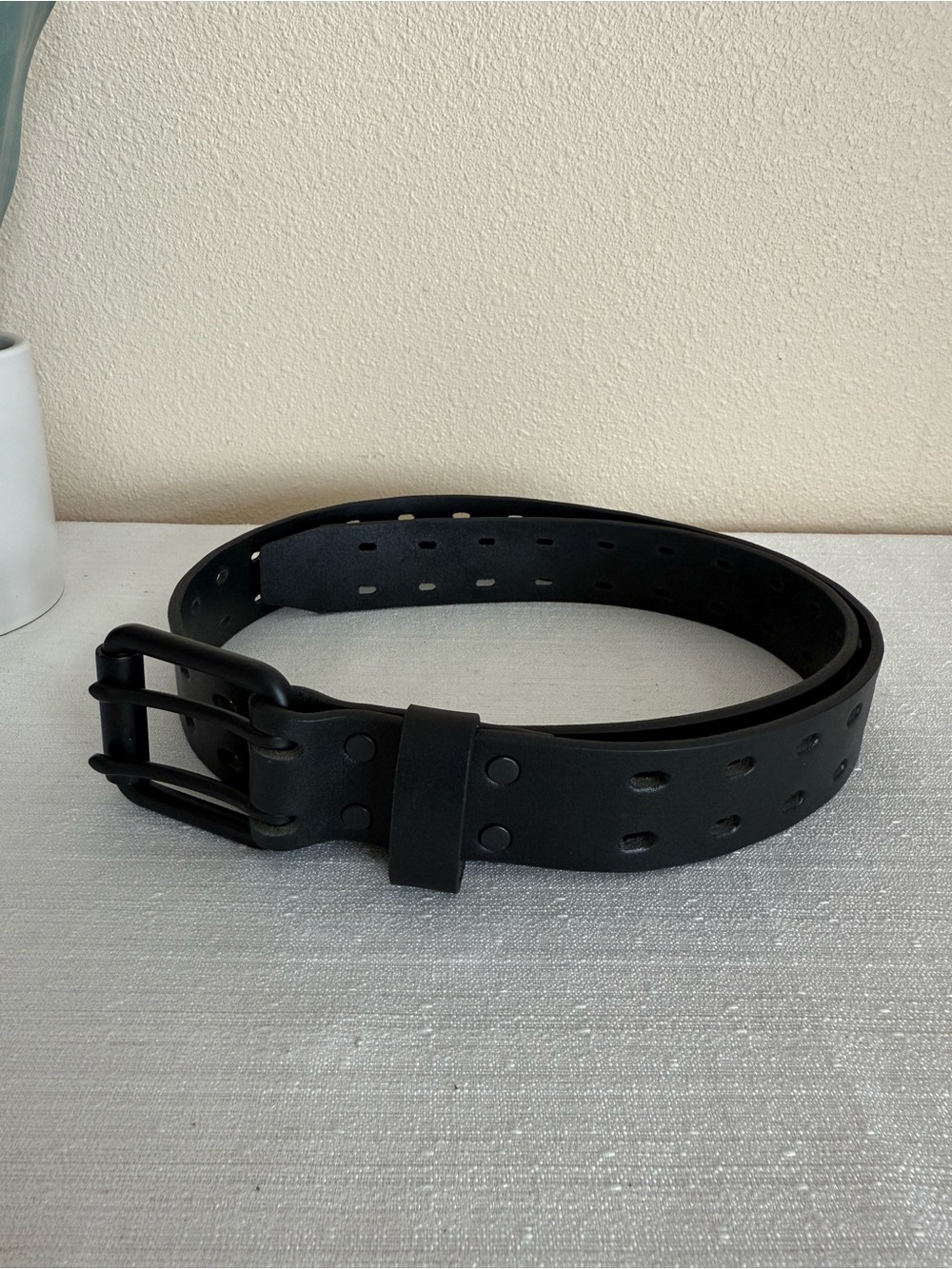 Duluth Trading Co Black Men's Double-Prong Utility Belt